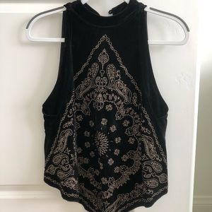 Free people bandana halter